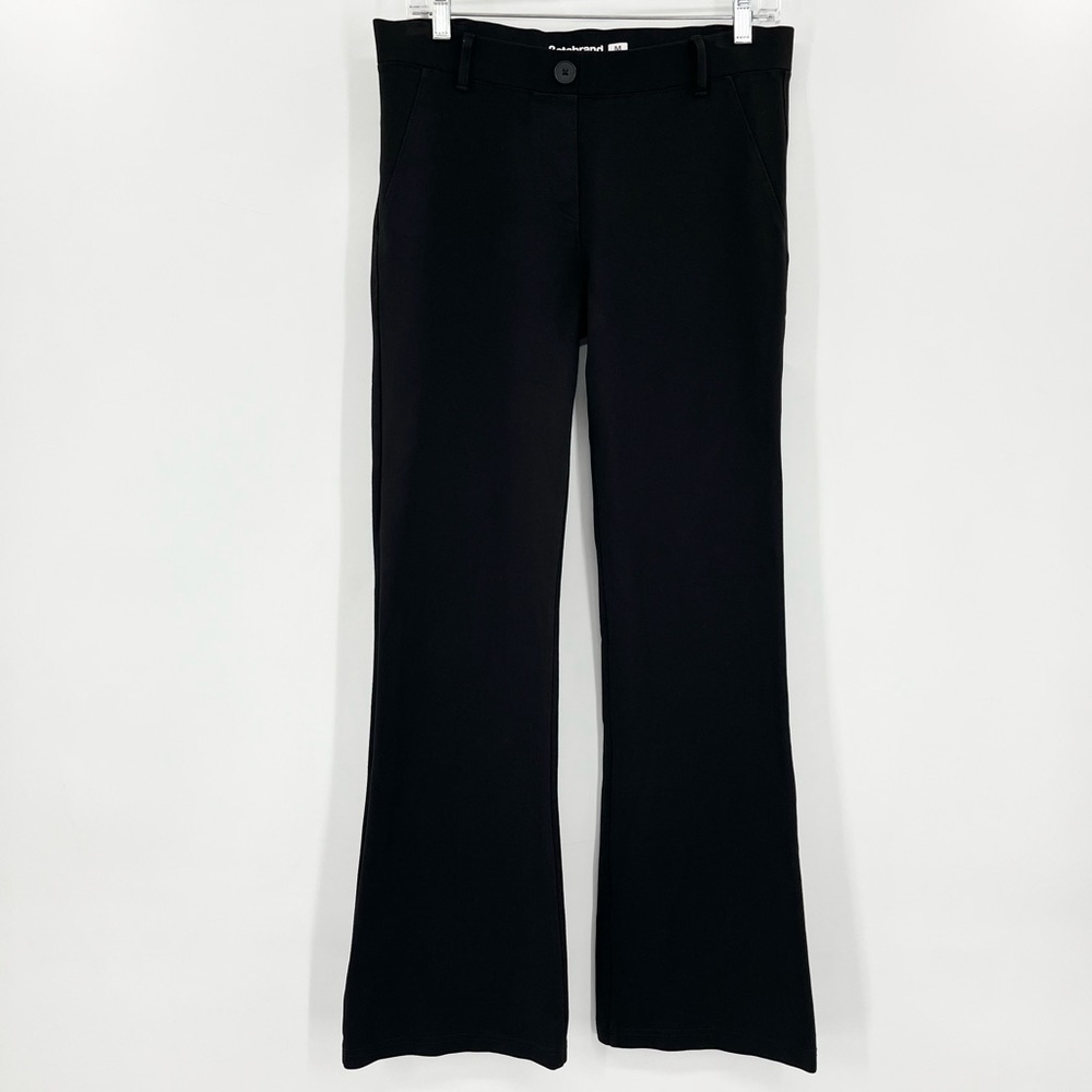 Betabrand Black Bootcut Yoga Dress Pant Size Medium Petite